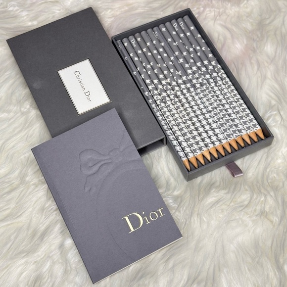 Christian Dior Sketch Pad and Pencils Bundle with Box - Picture 2 of 15